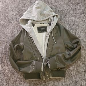 Obey Faux Leather Jacket